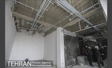 بازدید فتاح رئیس بنیاد مستضعفان از ساختمان پلاسکو 17