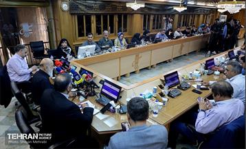 نشست خبری رئیس شورای اسلامی شهر تهران  1