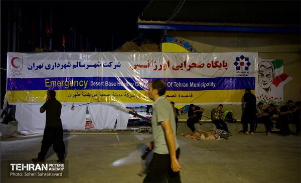 پایگاه اورژانس شهر سالم در مسیر نجف - کربلا 3