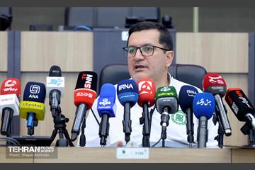 نشست خبری رئیس سازمان پیشگیری و مدیریت بحران شهر تهران 12