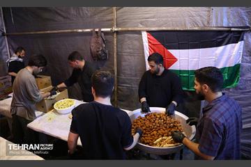 ضیافت افطاری فلسطینی 16