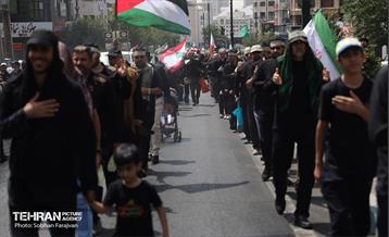 دسته عزاداری دانشگاه امام صادق(ع) در ظهر عاشورا 43