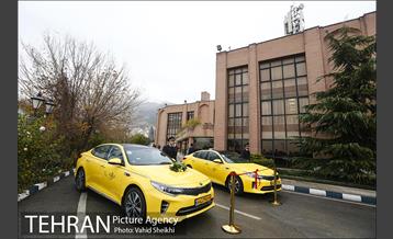 مراسم رونمایی از ناوگان نوسازی شده تاکسیرانی  5