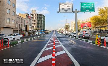 آیین افتتاح تقاطع غیرهمسطح پل شهید محسن سیفی 1