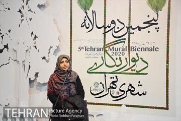 افتتاح پنجمین دوسالانه دیوارنگاری شهری 16