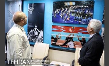 حضور شهردار تهران در اردوی ورزشکاران اعزامی به بازی‌های پارالمپیک  12
