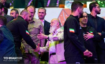 مراسم تجلیل از کشتی‌گیران قهرمان (جشنی برای ایران)  22