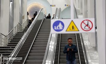 بازدید نمایندگان رسانه‌های خارجی از مترو مریم مقدس(س)  38