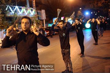 شور حسینی در خیابان گرگان 13
