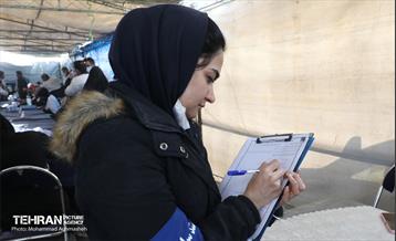 تمرین سراسری زلزله در بوستان ولایت 35