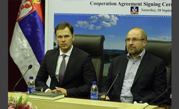 امضای توافق نامه همکاری بین تهران و بلگراد 4