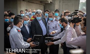 آئین رونمایی از تجهیزات جدید سازمان آتش نشانی شهرتهران  9