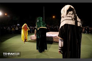 تعزیه خوانی در باغ راه حضرت زهرا(س) 18