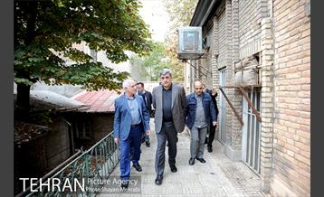 بازدید شهردار تهران از خانه معمار صانعی 12