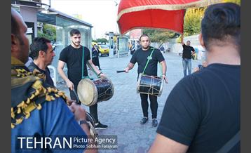 آیین سوگواری اباعبدالله الحسین(ع) در میدان صنعت  12