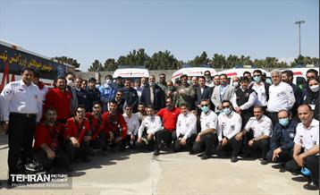 حضور شهردار در تمرین مشترک امداد هوایی تهران 29