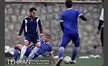 دیدار تیم‌های پیشکسوتان استقلال و خبرنگاران دیدبان