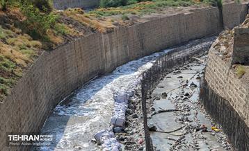 ترمیم و مرمت کانال سرخه حصار در شرق تهران 15