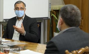 دیدار شهردار تهران با رئیس بنیاد مسکن انقلاب اسلامی 7