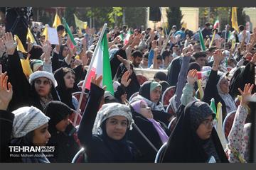 اجتماع نوجوانان آرمانی لشکر قدس 21
