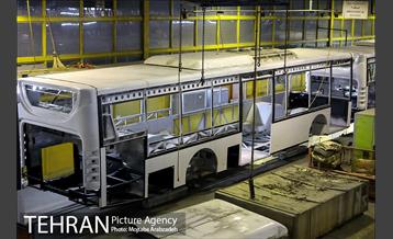 خط تولید اتوبوس های جدید شهری 23