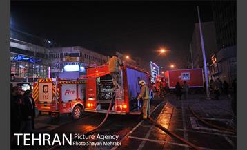 آتش سوزی در ساختمان برق حرارتی 5