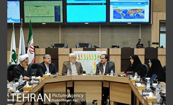 بازدید مجمع نمایندگان تهران در مجلس شورای اسلامی از ستاد مدیریت بحران شهر تهران 18