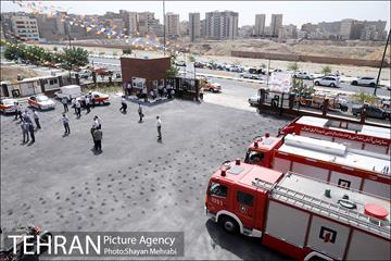 افتتاح ایستگاه ١٣٢ آتش نشانى شهردارى تهران 20