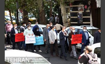 تجمع اعتراضی مردم تهران در محکومیت عادی‌سازی روابط حکام عرب با رژیم اشغالگر قدس 6