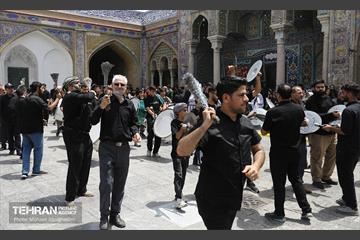 عزاداری عاشورای حسینی در حرم مطهر حضرت عبدالعظیم(ع) 14