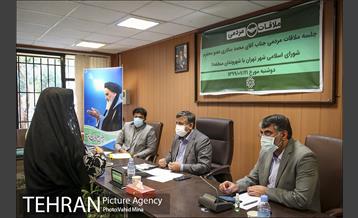 بازدید عضو شورای اسلامی شهر تهران از پروژه های منطقه 11