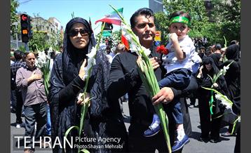 تشییع شهدای حادثه تروریستی تهران -2 10
