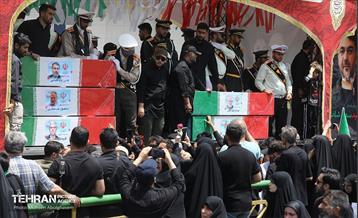 تشییع شهدای اقتدار ملی در تهران - 3  8