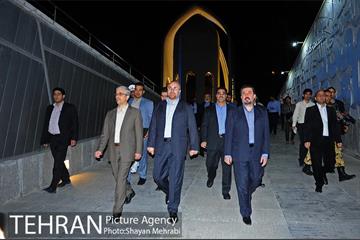 آیین افتتاح یادمان شهدای باغ موزه دفاع مقدس 9