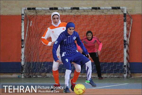 لیگ برتر فوتسال بانوان سایپا تهران و نفت ابادان