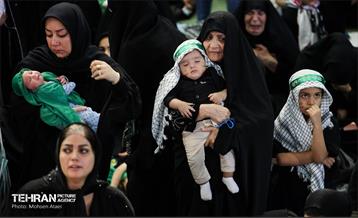 مراسم شیرخوارگان حسینی در مصلای تهران 13