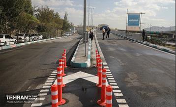 افتتاح دسترسی بزرگراه شهید سلیمانی به بزرگراه شهید یاسینی 35