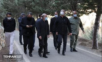بازدید شهردار تهران از کمربند سبز تهران 19