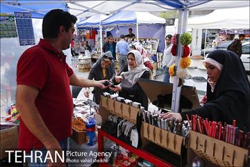 بازارچه نوروزی بساط گستران منطقه 2 3