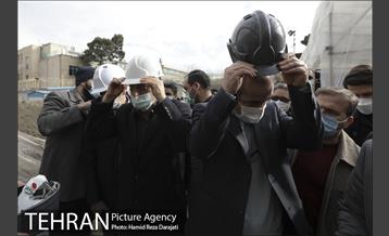 بازدید فتاح رئیس بنیاد مستضعفان از ساختمان پلاسکو 4