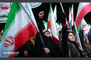 اجتماع مردم غیور تهران در قدردانی از همراهی جبهه مقاومت یمن 5