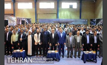 مراسم تکریم و معارفه مدیرعامل شرکت بهره برداری مترو تهران 1