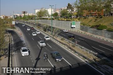 وضعیت ترافیکی خیابان های تهران پس از تعطیلات نوروز 1400