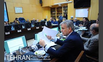 حضور شهردار تهران در کمیسیون عمران مجلس شورای اسلامی 9