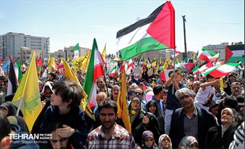 راهپیمایی روز قدس در پایتخت - 3 25