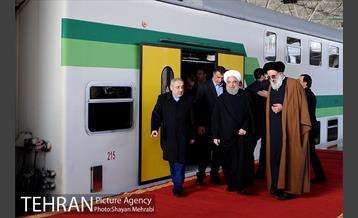 آیین بهره برداری از قطار برقی گلشهر به هشتگرد 4