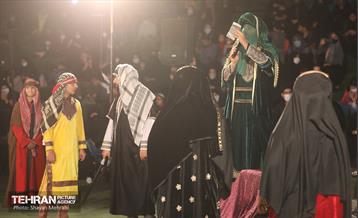 تعزیه خوانی در باغ راه حضرت زهرا(س) 6