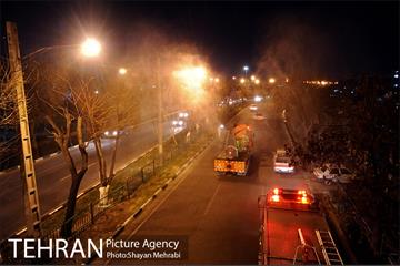 رونمایی از جدیدترین دستگاه ضدعفونی شهری 12