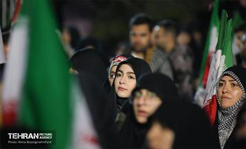 اجتماع مردمی در میدان ونک 39