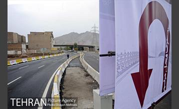 افتتاح فاز نخست پروژه بزرگراه شهید رستگاری 55